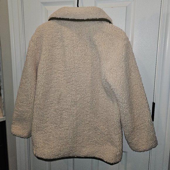 J Crew Teddy Sherpa Jacket size small - Picture 4 of 4